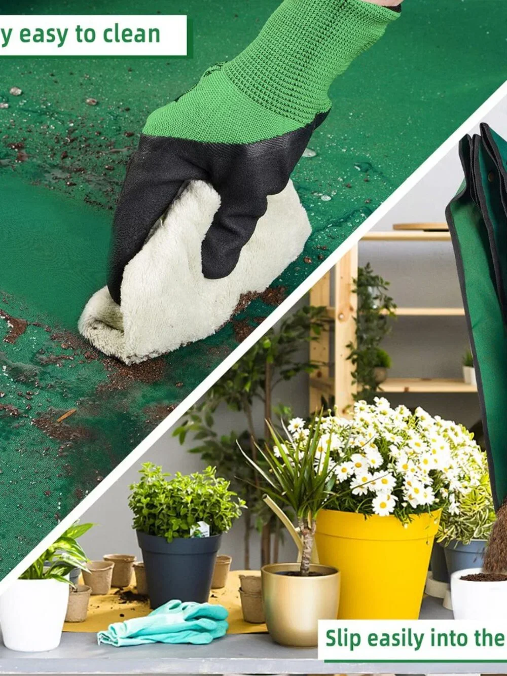 Extra Large Repotting Mat for Indoor Plant Transplanting and Mess Control, 43